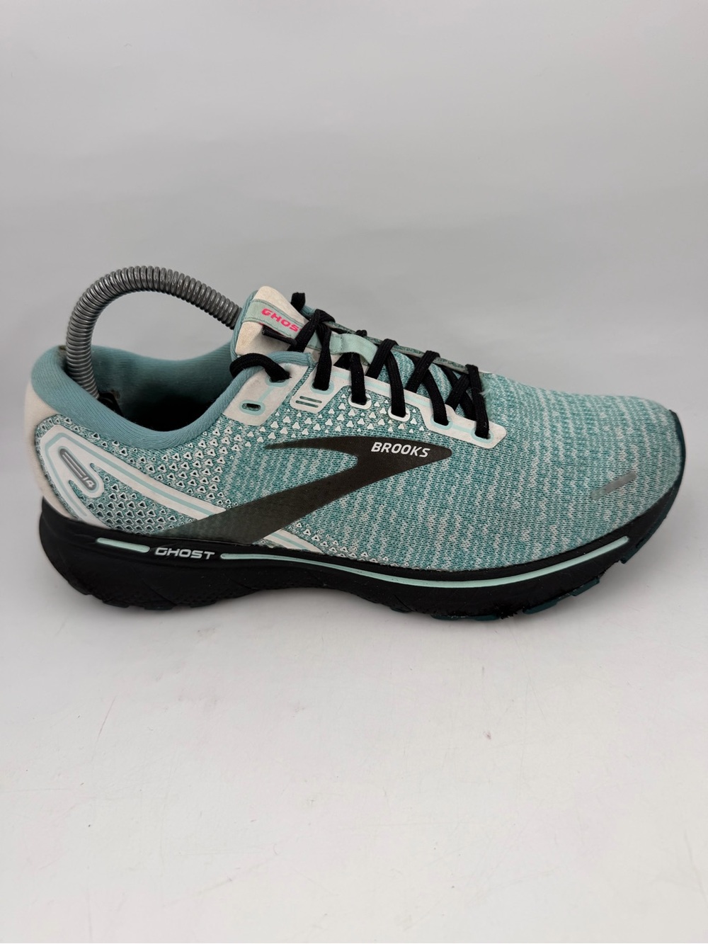 Brooks Women’s Ghost 14 - SZ 9- Green Black Athletic Running Shoes